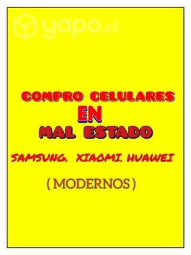 Celulares en mal estado