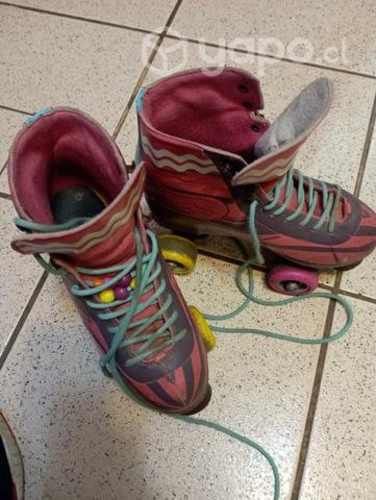 Patines rosados 36 buen estado