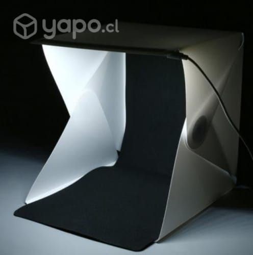Mini Estudio Fotográfico Portátil Con Luz 22x23x24