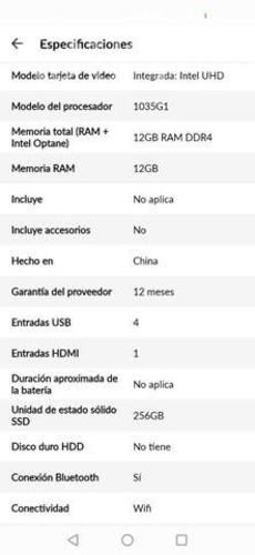Notebook Asus Laptop X415JA Intel Core i5 12GB RAM