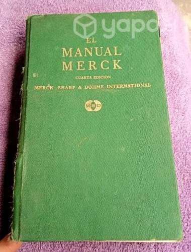 Libro Manual Merk Medicina