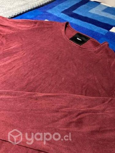 Polera chaleco mossimo granate