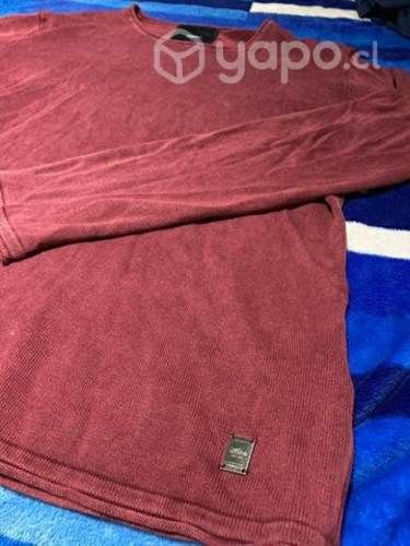 Polera chaleco mossimo granate