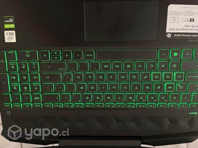Notebook gaming Hp pavilion