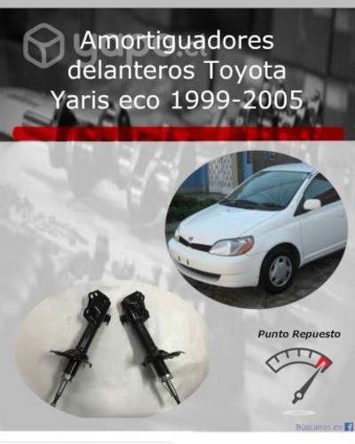 Amortiguadores delanteros Toyota Yaris 1999-2005