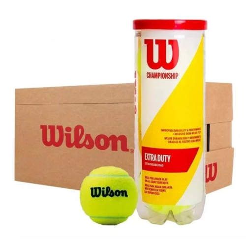 Pelotas De Tenis Wilson (3 Unidades, Premiun)