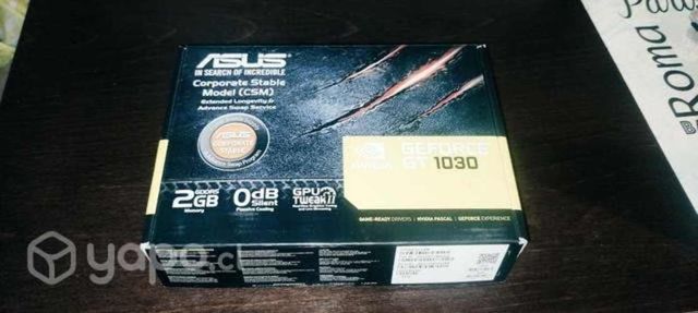 Tarjeta gráfica Asus GeForce GT 1030 Csm 2GB
