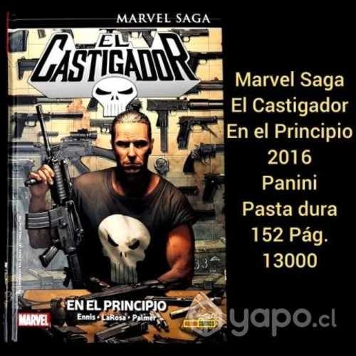 Panini Marvel Saga Punisher Castigador Principio