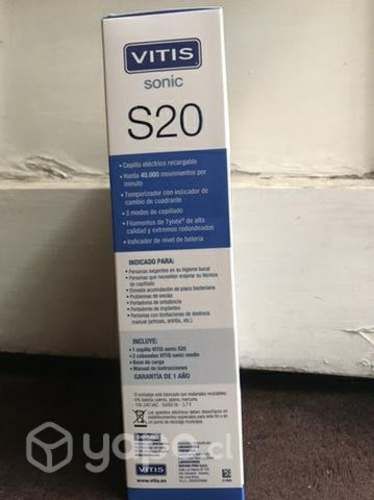 Cepillo eléctrico vitis s20