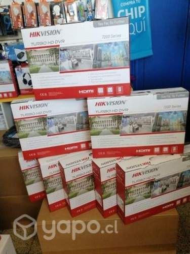 Dvr hikvision 4,8 y 16 canales