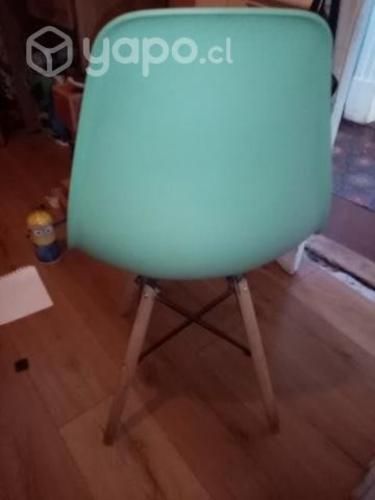 Silla verde excelente