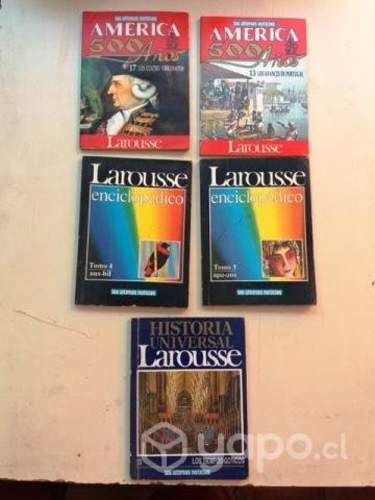 Pack de 5 libros Larousse