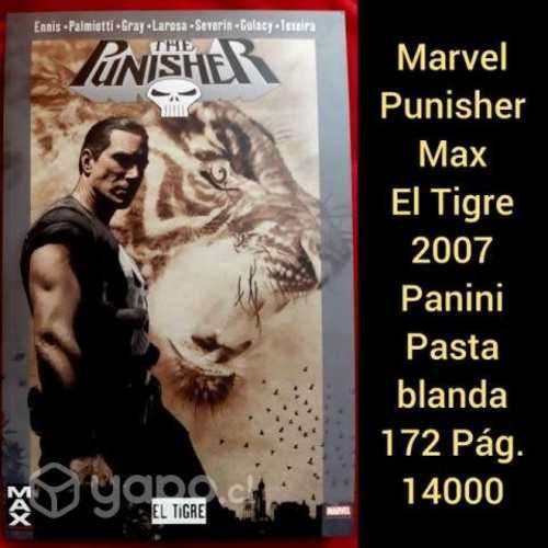 Panini Marvel Punisher Max El Tigre