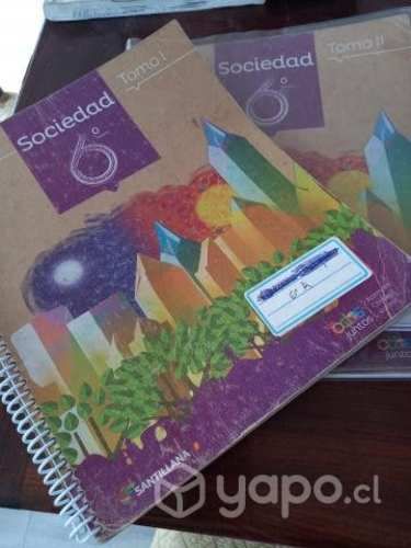 Sociedad 6 básico Santillana