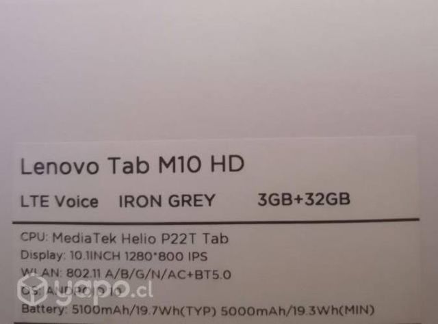 Tablet Lenovo
