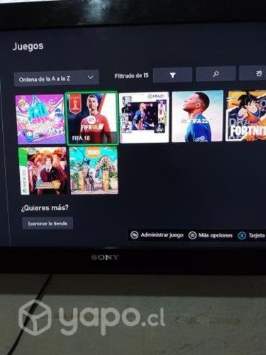 Xbox one 2 controles 5 juegos físicos 3 digitales