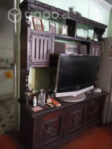 Mesa comedor + Librero apto para tv