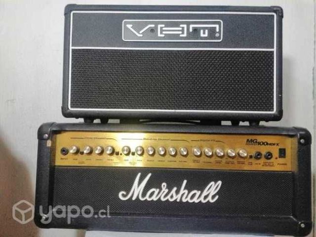 Cabezal con efectos para guitarra Marshall MG100HD
