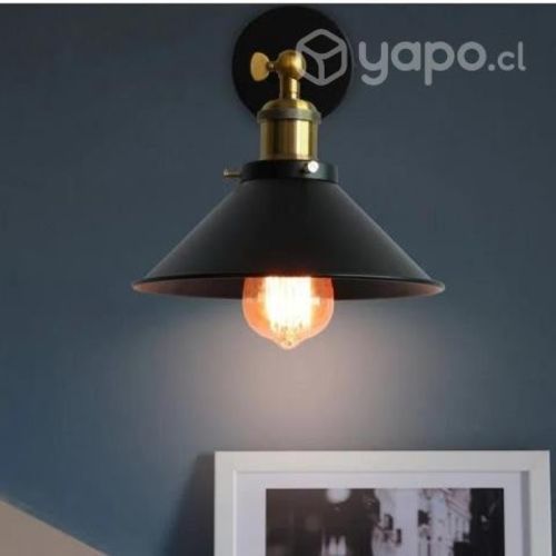 Lámpara aplique de muro vintage base / soquete e27