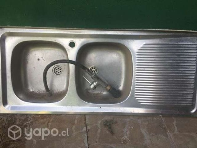 Lavaplato + llave flexible