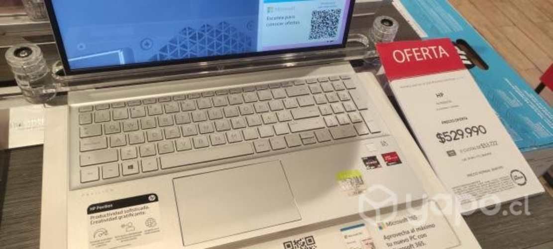 Notebook HP Ryzen 5 nueva de exibicion