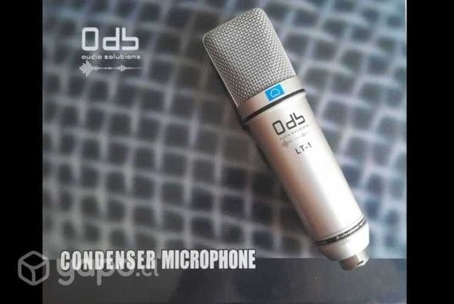 Microfono Condensador Profesional 0db Lt-1