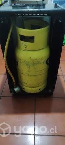 Estufa a gas con su cilindro 11kg Lipi