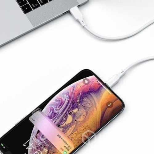 Cable USB Tipo C A Lightning iPhone 20W de 2 Mts