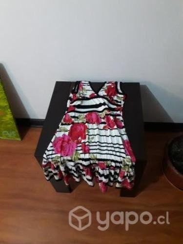Vestido flores talla S