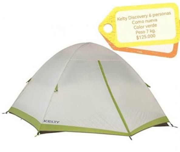 Carpa kelty discovery 6 personas