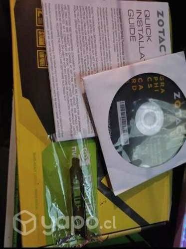 Tarjeta gráfica Zotac GT 1030 2 gigas