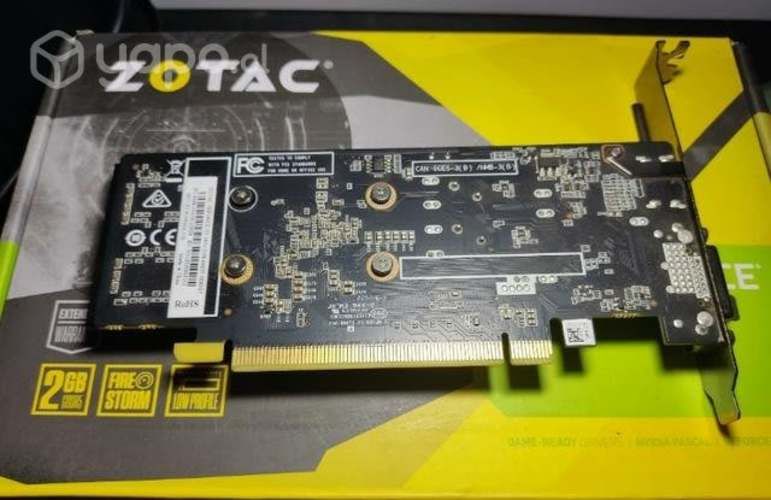 Tarjeta gráfica Zotac GT 1030 2 gigas