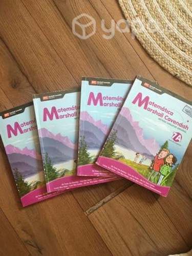 Pack libros Matemáticas Marshal Cavendish 7 básico