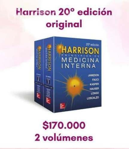 Harrison de Medicina Interna, 2 volúmenes