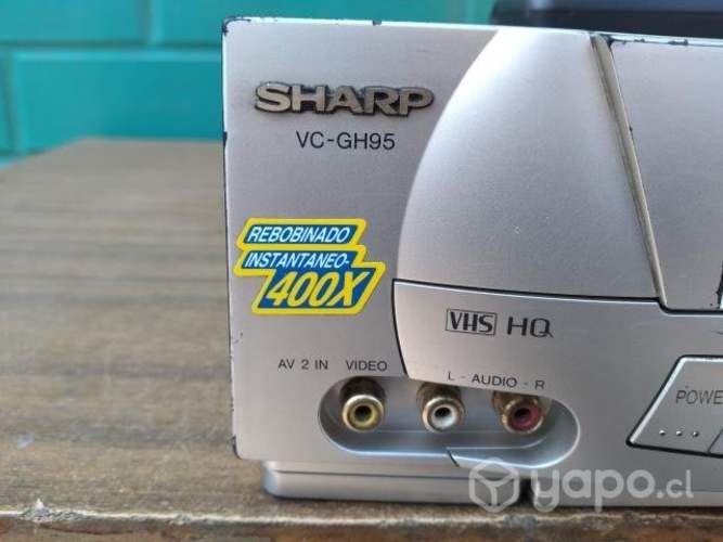 Vhs player sharp vc-gh95 (6 head hi fi -19 micron