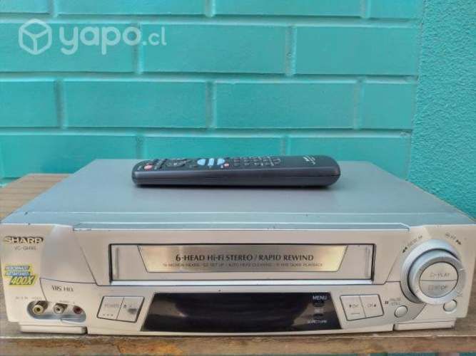 Vhs player sharp vc-gh95 (6 head hi fi -19 micron