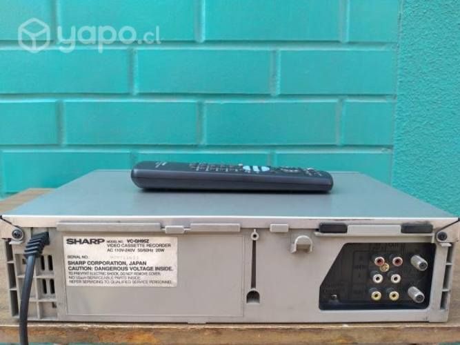 Vhs player sharp vc-gh95 (6 head hi fi -19 micron