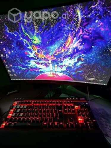 Torre gamer pc monitor