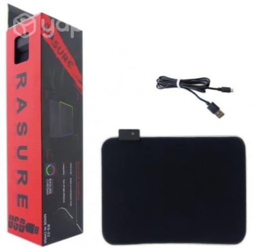 Pad Mouse con Luz RGB y Seleccion de Color de Luz