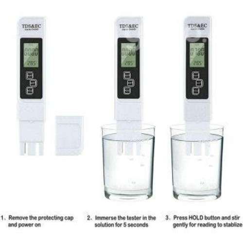 Prueba De Calidad Del Agua Digital Medidor De Agua