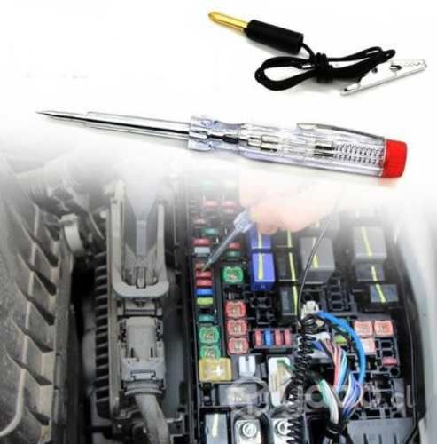 Kit 10 Fusibles + Destornillado Probador Corriente