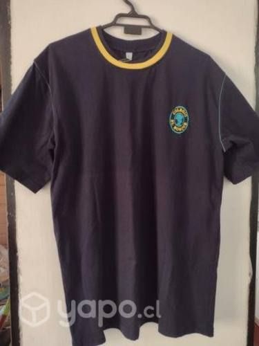 Poleras colegio el bosque talla l y xl