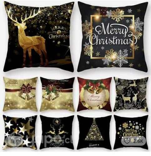 Fundas de cojín navideño