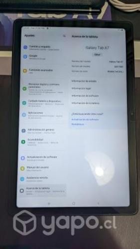 Tablet Galaxy A7 /3gb Ram/32+120GB