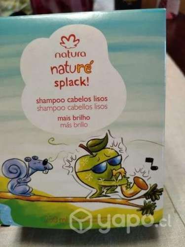 Shampoo niño cabello liso