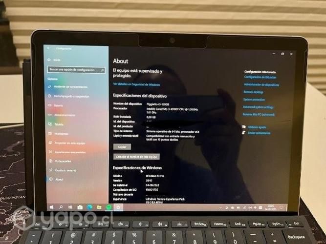 Microsoft Surface Go3 i3 128GB