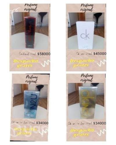 Perfumes originales