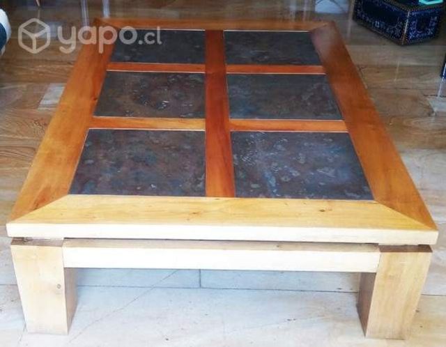 Mesa de centro coigüe sólido