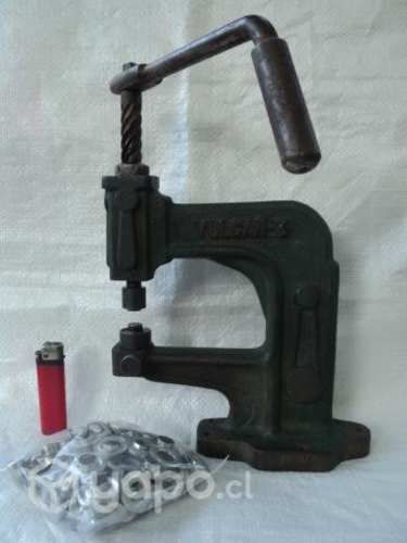 Antigua Ojetilladora Manual Vulcan Nro. 3