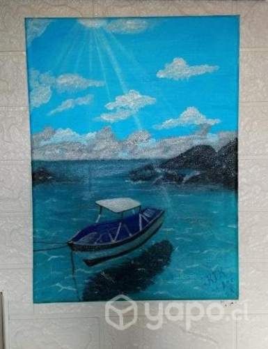 Hermosos Cuadros en acrílico sobre tela 40x30